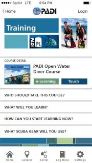 PADI Screenshot 2