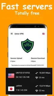 Unive VPN - VPN Free, Fast & Secure Screenshot 5