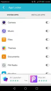 App Locker Screenshot 3