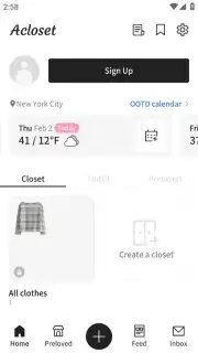 Acloset Screenshot 1