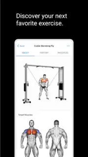 LYFTA: Gym Workout Tracker Log Screenshot 2