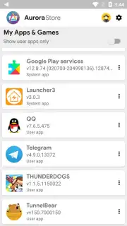 Aurora Store Screenshot 9