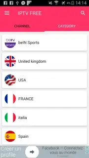 IPTV APK Screenshot 2