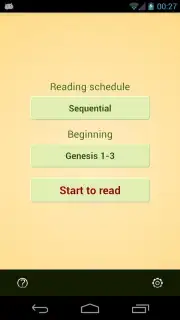 Bible Reading Schedule Screenshot 5