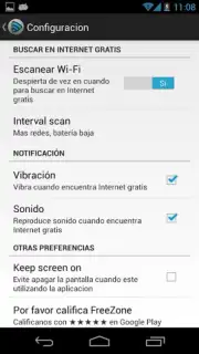 Free Zone - Free WiFi Scanner Screenshot 2