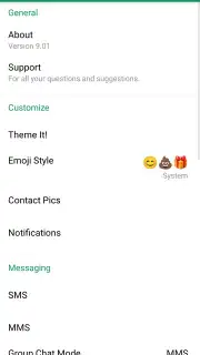 Chomp SMS Screenshot 9
