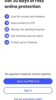 McAfee Security: Antivirus VPN Screenshot 6