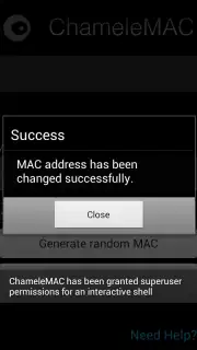 ChameleMAC Screenshot 2