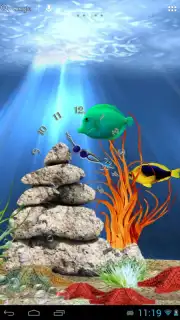 Tropical aquarium Screenshot 3