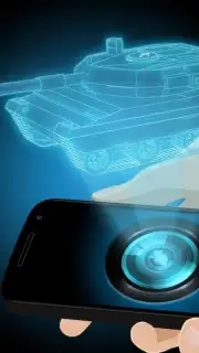 3d hologram camera simulator Screenshot 1