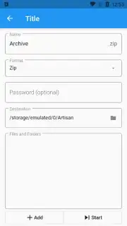 7Z - Files Manager Screenshot 4