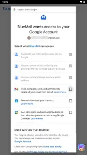 BlueMail Screenshot 4