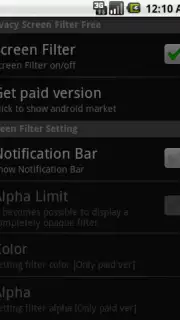 Privacy Screen Filter Free Screenshot 2