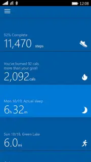 Microsoft Health Screenshot 7