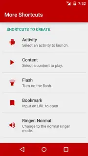More Shortcuts Screenshot 7