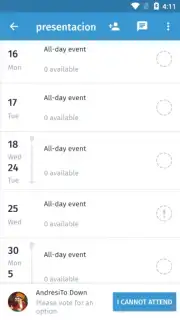 Doodle - Easy Scheduling Screenshot 4