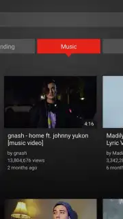 YouTube for Android TV Screenshot 2