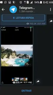 Telegram Black Screenshot 5