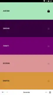 Coolors Screenshot 9