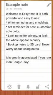 Bloc EasyNote Notepad Screenshot 3