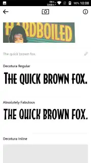 WhatTheFont Screenshot 2