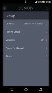 Denon 500 Series Remote Screenshot 2