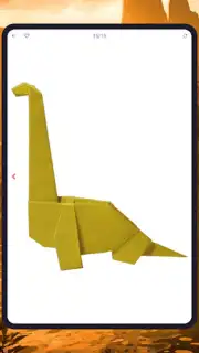Origami dinosaurs paper shapes Screenshot 12