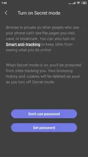 Samsung Internet Browser Screenshot 5