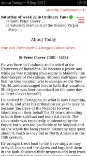 Catholic Calendar from Universalis Screenshot 5