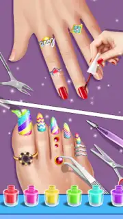 ASMR Doctor Makeup Salon games Screenshot 1