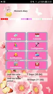 Women’s diary Screenshot 7