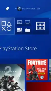 PS4 Simulator Screenshot 1