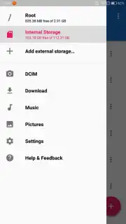 Framaroot File Manager Screenshot 5