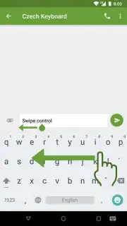 Czech Diacritic Keyboard Screenshot 3