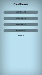 Recover All Files - Images Videos Audio Contacts Screenshot 2