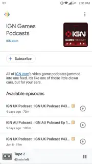 Google Podcasts Screenshot 4