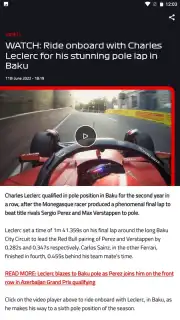 Official F1 ® App Screenshot 20