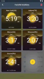 1Muslim: Prayer times, Azan Screenshot 2
