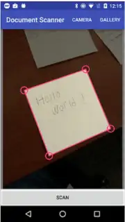 Document Scanner Demo Screenshot 3