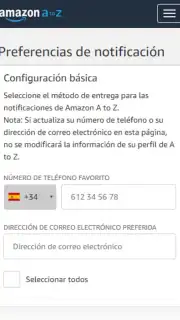 Amazon A to Z Screenshot 2