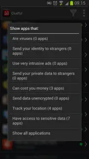 Clueful Privacy Advisor Screenshot 3