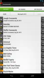 Crossword Puzzle Screenshot 3