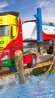Oil Tanker Transport Offroad Truck Driver Screenshot 2