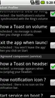 Headset Profiler Screenshot 1