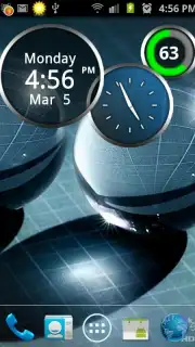 Rings Digital Weather Clock Screenshot 5