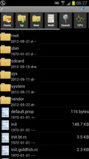 AndroZip File Manager Screenshot 3