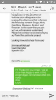 Upwork Screenshot 3
