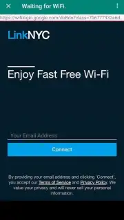 Captive Portal Login Screenshot 1