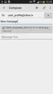 Inbox.lv Screenshot 3
