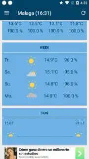 The Weather App Screenshot 1